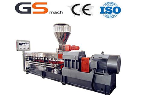 Caco Filler Masterbatch Machine Double Screw Extruder Machine