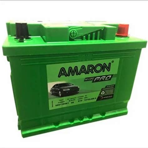 Capacity 65AH Amaron Four Wheelers Battery Aam Go 565106590 Din 65