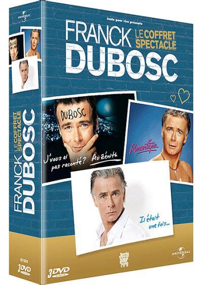 DVDFr Franck Dubosc Coffret Zénith Romantique Il était une