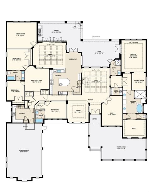 Taylor Morrison Meridian Floor Plan - floorplans.click