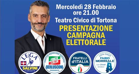 Si Apre La Campagna Elettorale A Tortona Col Sindaco Chiodi Che Si