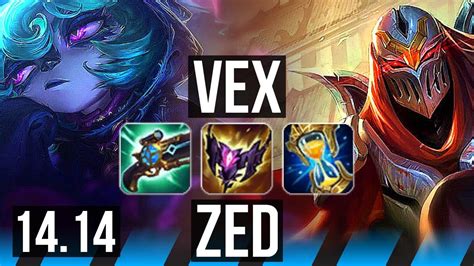 VEX Vs ZED MID Comeback 7 Solo Kills 44k DMG Dominating BR