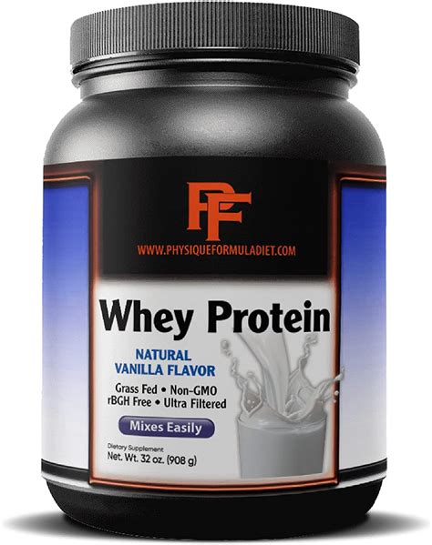 Load Image Into Gallery Viewer Physique Formula Grass Fed Whey Protein Powder 100 All Natural