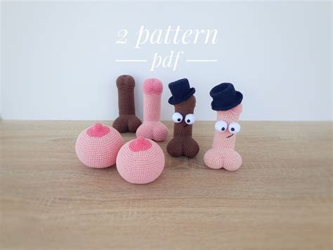 Crochet Penises Toy Pattern Amigurumi Pattern For Beginner Etsy