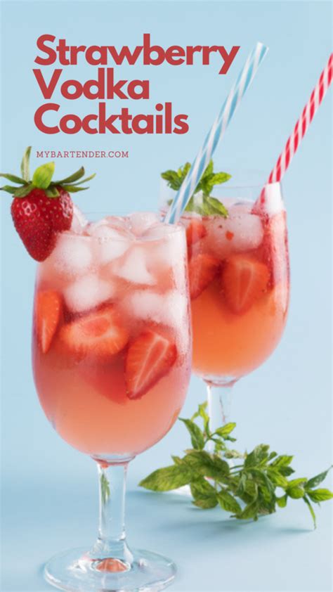 11 Best Strawberry Vodka Cocktails To Try MyBartender