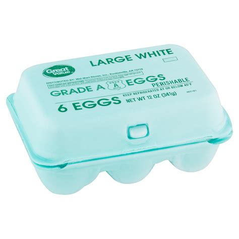 Great Value Large White Eggs Count Walmart Walmart