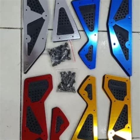 Jual Promo Karpet Pinjakan Borders Kaki Nmax Yamaha Aluminium Cnc