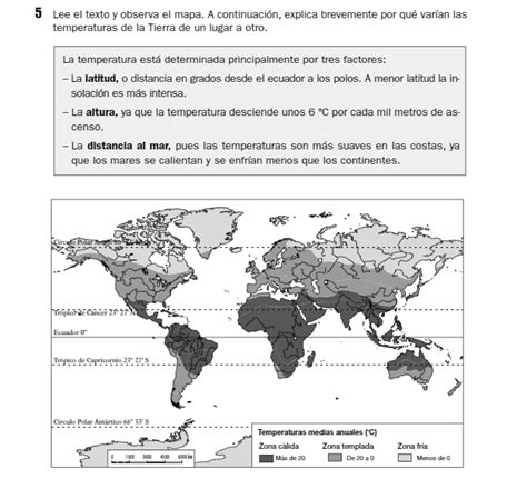 Recursos De Ciencias Sociales En Educación Primaria Ficha Sobre La AtmÓsfera El Clima Y Los