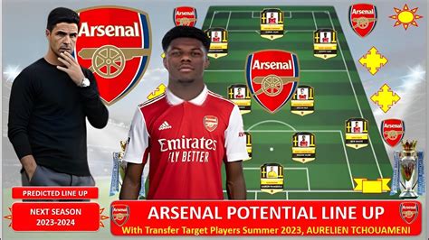 Aurelien Tchouameni Arsenal Potential Lineup With Transfer Targets