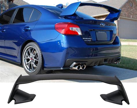 15 18 Subaru Sti Wrx Style Rear Wing Spoiler Plastic Abs Dynamics