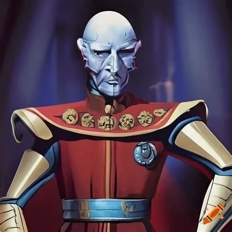 Emperor Zarkon Portrayed As A 1950s Sci Fi Film Character On Craiyon