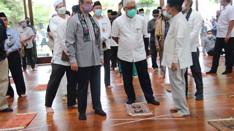 Anies Dan Jk Resmikan Masjid Amir Hamzah Di Kawasan Taman Ismail