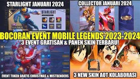 Bocoran Event Gratisan Panen Skin Terbaru Aot X Mlbb Starlight