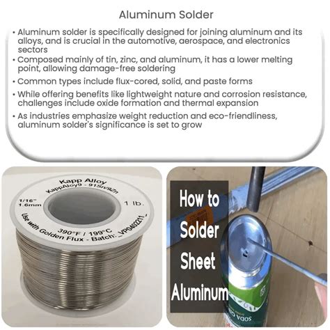 Aluminum Solder How It Works Application Advantages