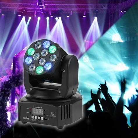 2017 Hot Spot RGBW Washing Effect Moving Head Stage Light Disco Led