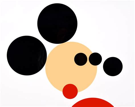 Damien Hirst Mickey Mouse 2014 Silkscreen