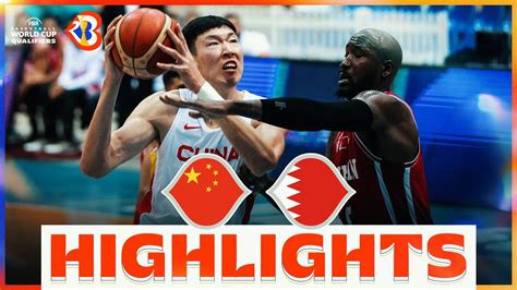 CHN BRN Basketball Highlights FIBAWC 2023 Qualifiers YouTube