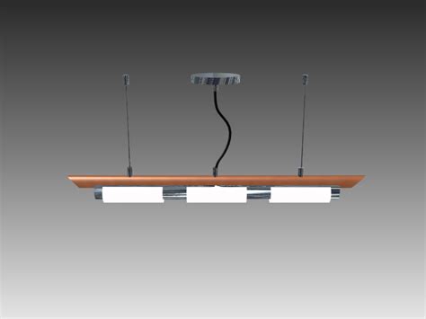 Wood Linear Pendant Light 3d Model 3dsmax3dsautocad Files Free