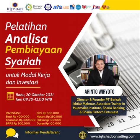 Iqtishad Consulting PELATIHAN ANALISA PEMBIAYAAN SYARIAH