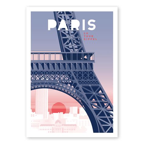 CARTE POSTALE PARIS Tour Eiffel LES AFFICHISTES