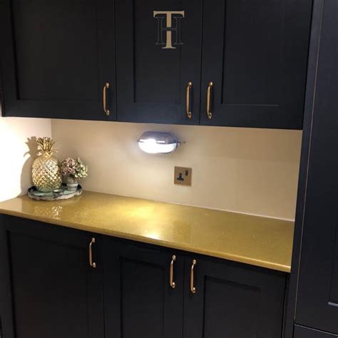 Aged Brass Bar Top Project Halman Thompson