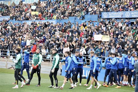 Fotos Entrenamiento Del Real Zaragoza A Puertas Abiertas En La