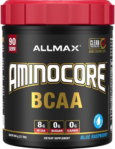 Allmax Nutrition Aminocore Bcaa En Polvo Oz De Amino Cidos Bebida De