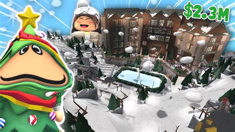 A 23 Million Bloxburg Ski Resort Tour And 6th Secret Elf Youtube