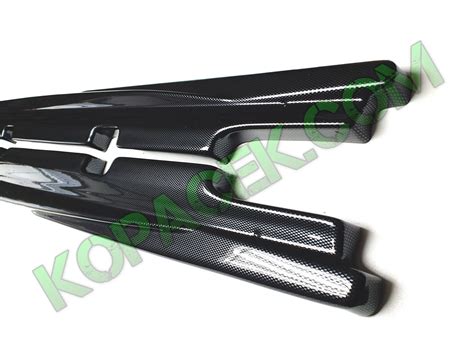 For Kamiq Abs Plastic Side Skirts Dtm Carbon Look Superskoda