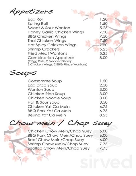 Beijing Restaurant Menus In Brantford Ontario Canada