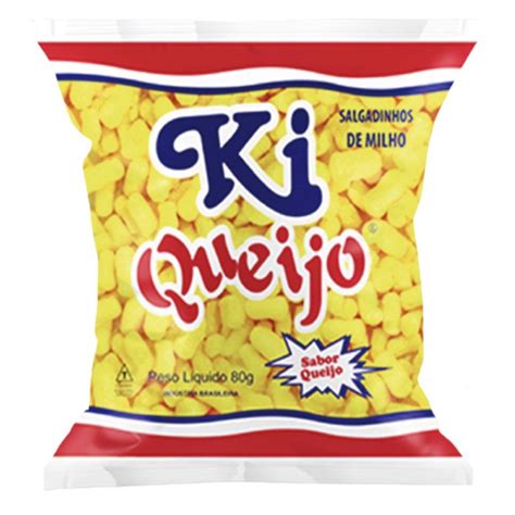 Salgadinho De Milho Sabor Queijo Ki Queijo G Shopee Brasil