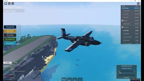 New Plane In Navy Simulator Roblox Bomber Youtube