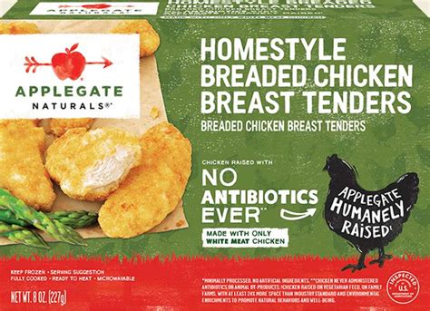 Products Breaded Chicken Natural Homestyle Breaded Chicken Breast Tenders Applegate