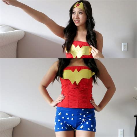 DIY Wonder Woman Halloween costume … | Wonder woman halloween costume, Wonder woman costume ...