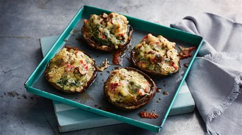 Stuffed Mushrooms Recipe Bbc Food