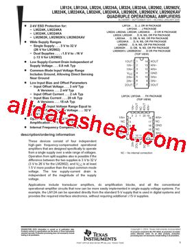 Lm An Datasheet Pdf Texas Instruments