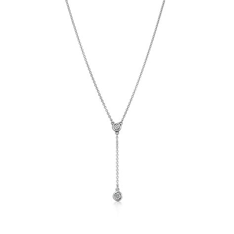 Elsa Peretti® Diamonds By The Yard™ 純銀項鍊。 Tiffany And Co