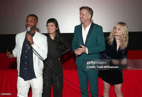 King Bach, Hana Mae Lee, McG and Emily Alyn Lind attend the Los... News Photo - Getty Images