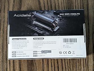 Amazon Acidalie M Ssd Heatsink With Double Layer Aluminum And