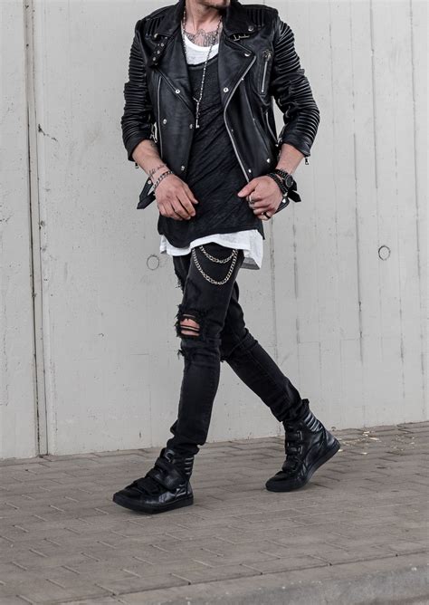 Instagram Sergiujurca Roupas Swag Masculina Estilo Rock