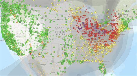 A Big Swath Of The Us Is Under Red And Purple Air Quality Alerts From