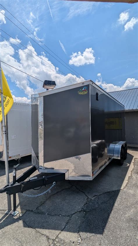 New Covered Wagon Trailers X Ta Slt V D Ring Poly Cargo