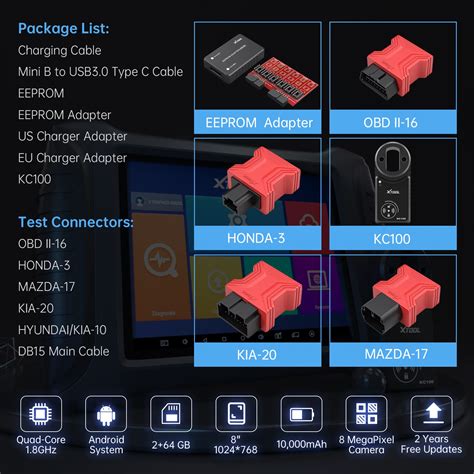 Xtool X Pad Advanced Key Fob Programming Tool With Kc Key Chip