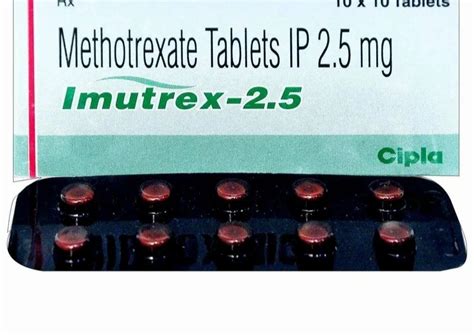 Methotrexate Tablets Mg Mg Mg At Rs Stripe Folitrax Tablet