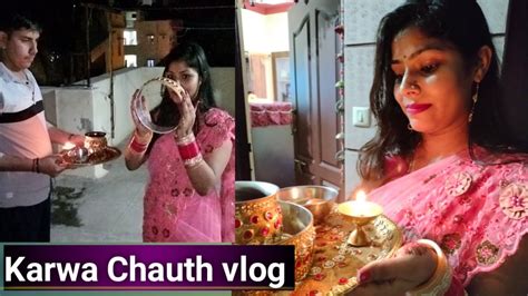 Karwa Chauth Celebration Vlog🤗🤗 Aaj Kya Special Surprise T Diya 🥰🥰