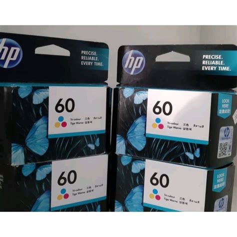 Jual Cartridge Hp 60 Color Baru Segel Original Harga Bekas Shopee