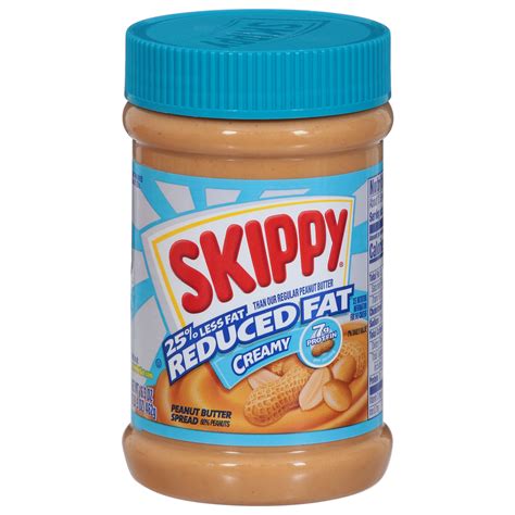 Skippy Reduced Fat Creamy Peanut Butter Spread Main