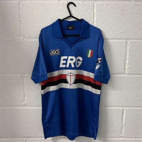 Sampdoria Home Football Shirt From The Year Depop