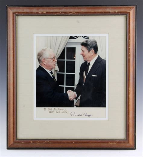 Lot Ronald Reagan Signed Photograph