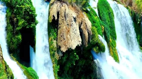 K Flowing Waterfall Relaxing Nature Sounds Waterfall White Noise For